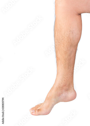 man leg