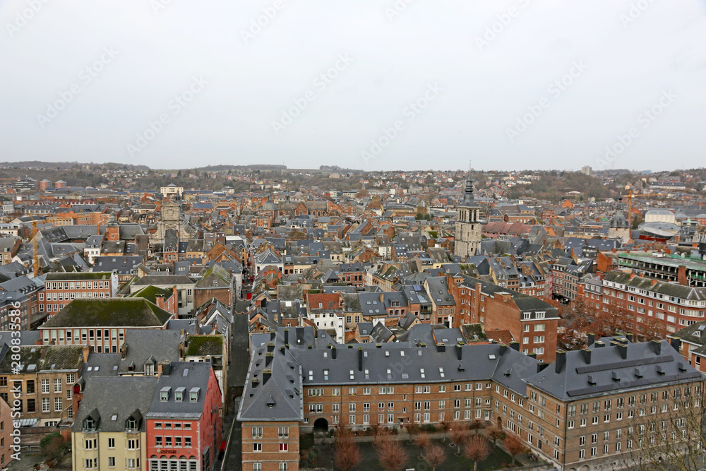 Namur city from the citadel