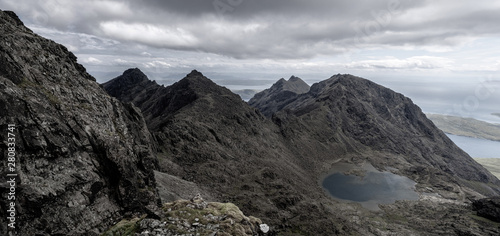 Sgurr nan Eag, Sgurr Dubh Mor and Coir a Ghrunnda, Cuillin Ridge photo