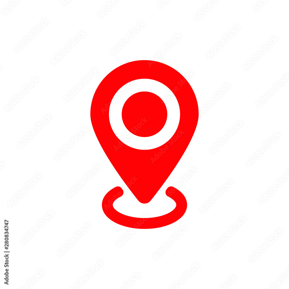 Red maps pin. Location map icon. Location pin. Pin icon vector. Red maps pin. Location map icon. Location pin. Pin icon vector.