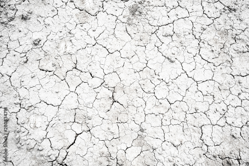 Dried and Cracked desert ground texture background