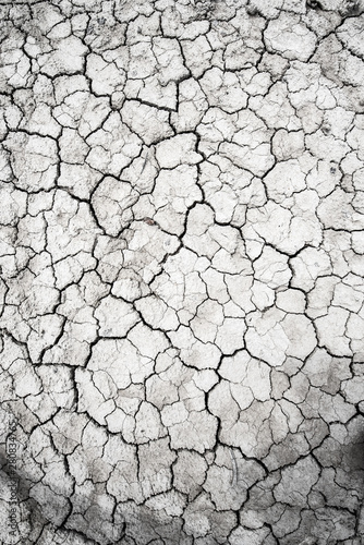 Dried and Cracked desert ground texture background