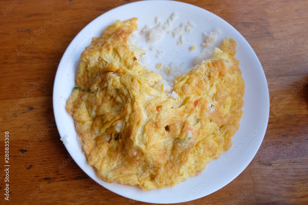 omelet with rice omelet with rice