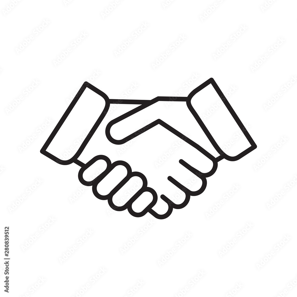 handshake icon 