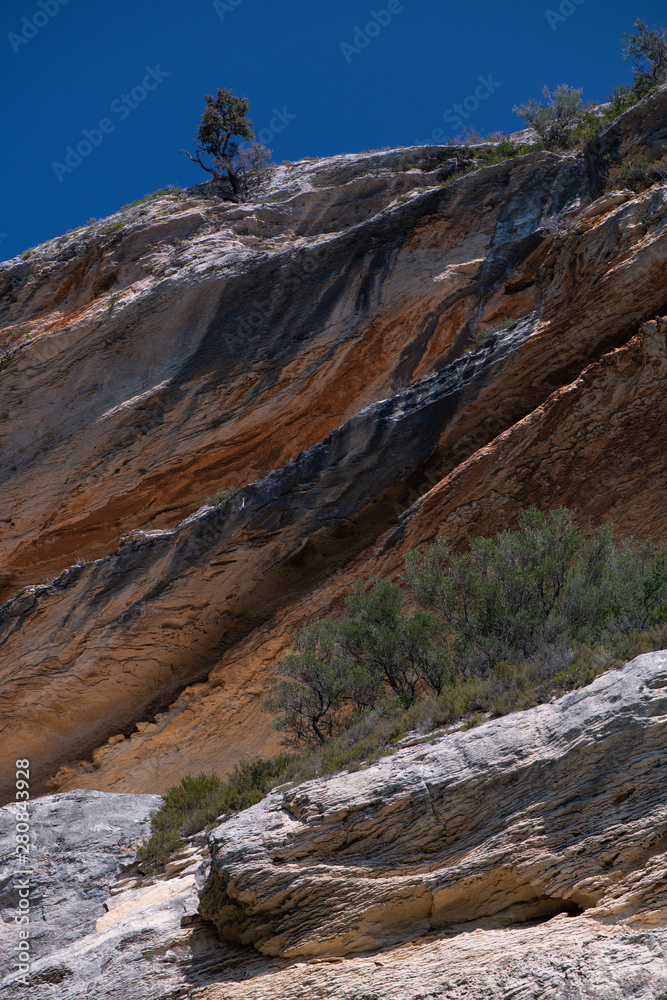 Rock formations in Patrimonio, Corsica