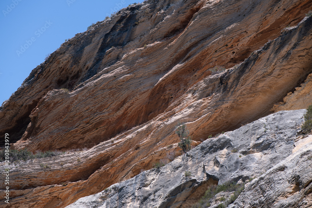 Rock formations in Patrimonio, Corsica
