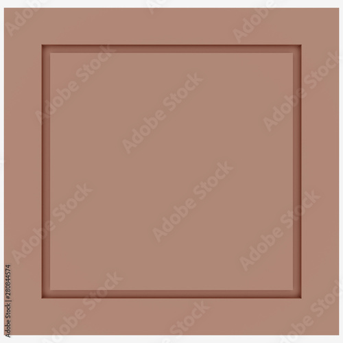 3d rendering of red limestone plate