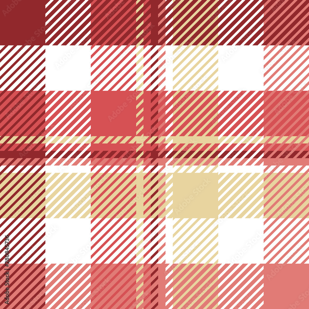 Plaid or tartan vector is background or texture in many color Plaid or tartan vector is background or texture in many color