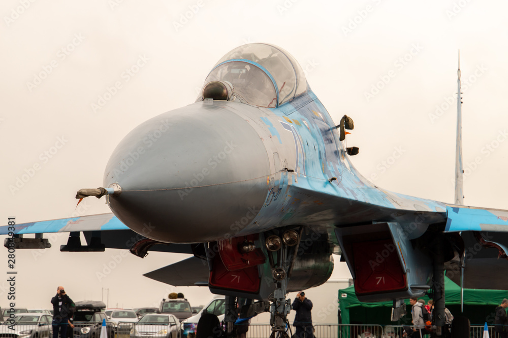 Su-27UB 'Flanker' close up Su-27UB 'Flanker' close up