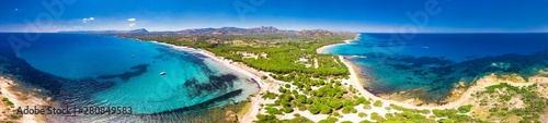 Cala Liberotto and Cala Ginepro beach on Sardinia island  Sardinia  Italy  Europe