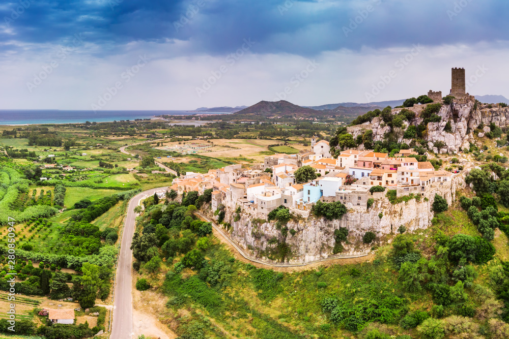 Posada town in the Province of Nuoro in the Italian region Sardinia.