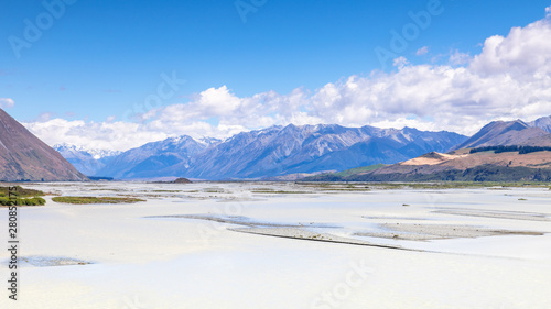 beautiful landscape in the south part of New Zealand