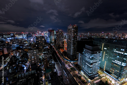 不動産 都会 経済 夜景