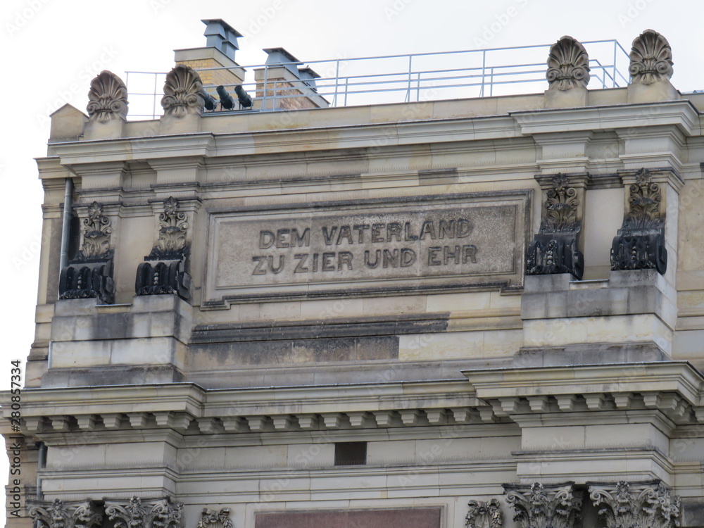 Part of a building in Dresden