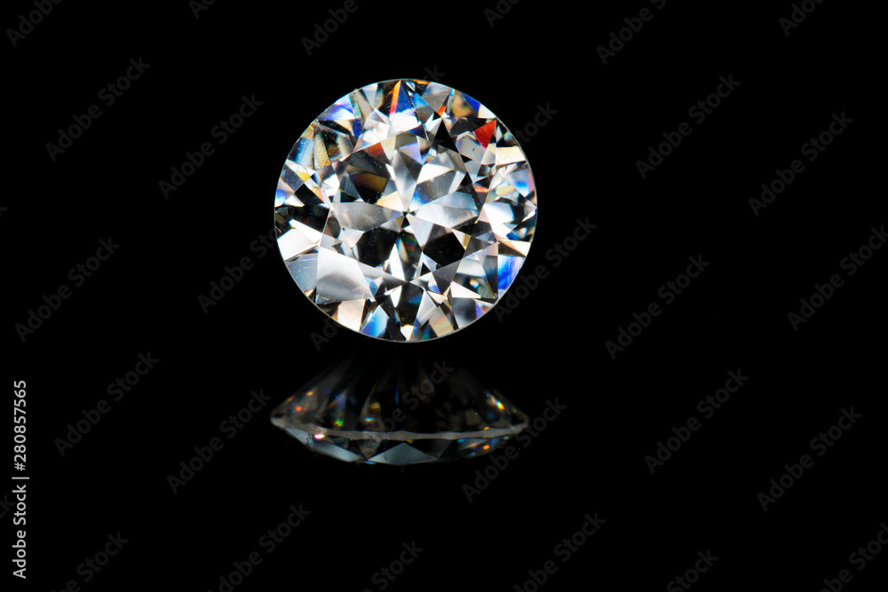 Beautiful brilliant cut colorful brillance sparkling diamond gem stone. Beautiful brilliant cut colorful brillance sparkling diamond gem stone.