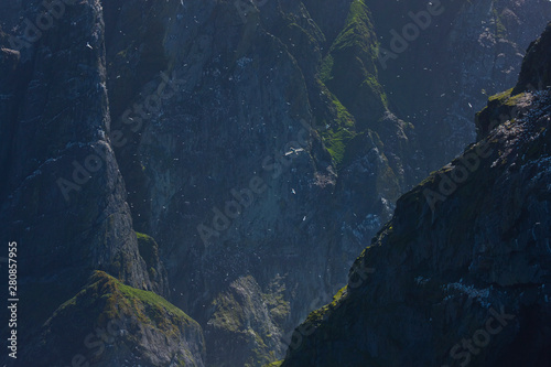 Isla Boreray. Archipielago St. Kilda. Outer Hebrides. Scotland, UK photo