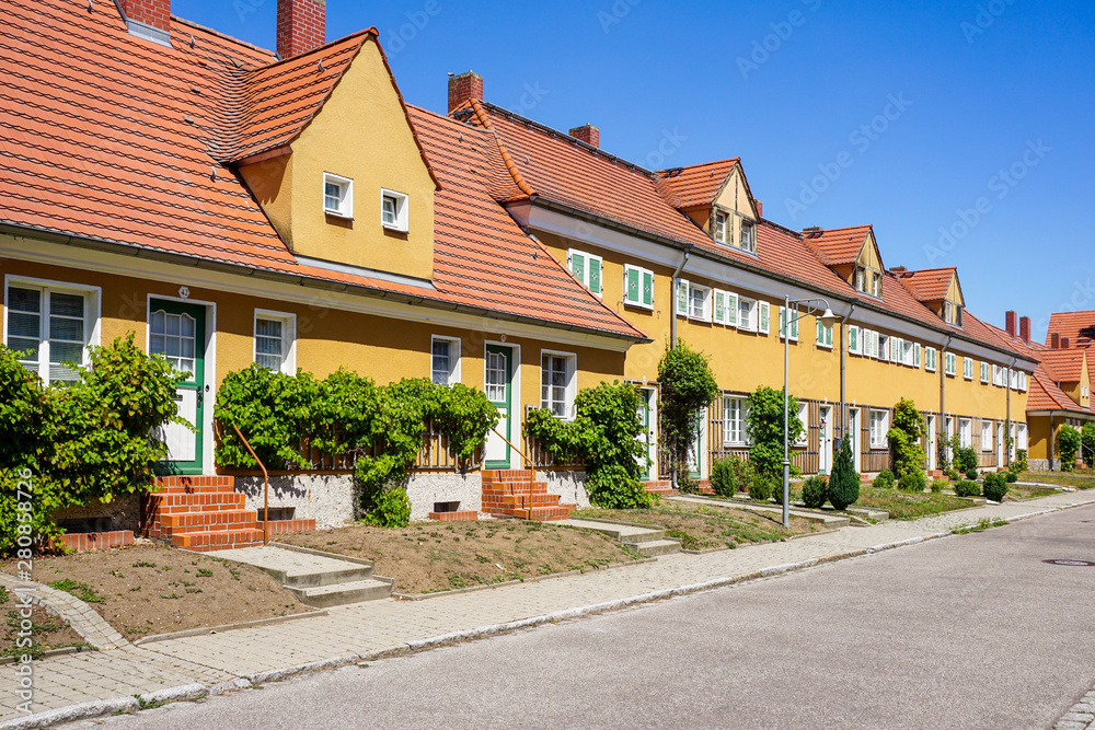 Werkssiedlung in Piesteritz Werkssiedlung in Piesteritz