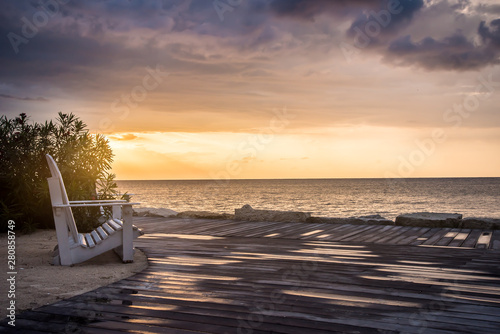 Sunset at Montego Bay Jamaica 