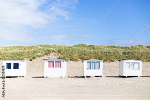 White Beach Cabins at Lokken Beach © OliverFoerstner