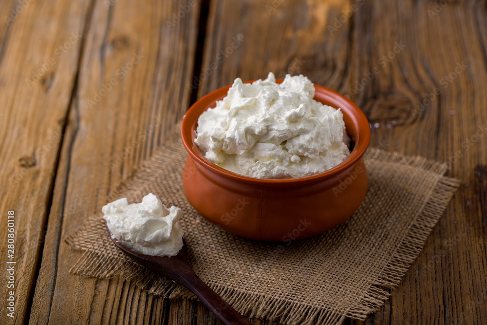 Homemade white butter Homemade white butter