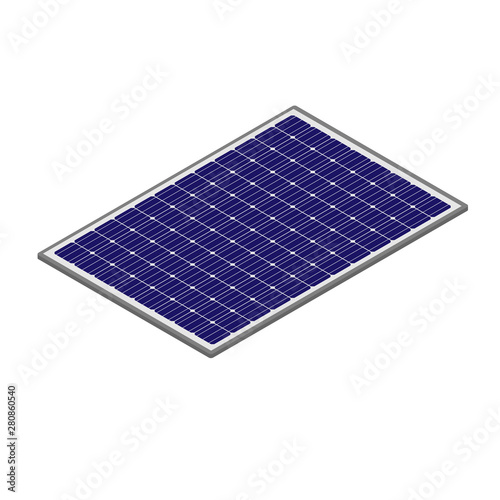 Solar panel, alternative electricity source, concept of sustainable resources.