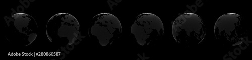 World map point, line, representing the global, international meaning.abstract vector planet,meaning globalization.