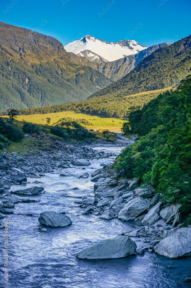 Mount Aspiring National Park, New Zealand Mount Aspiring National Park, New Zealand
