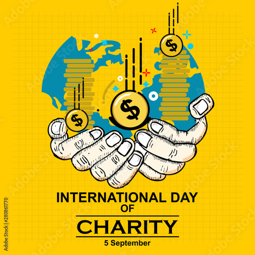 International Day Of Charity, poster