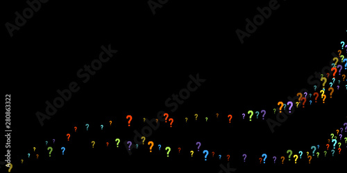 Question marks Quiz, doubt poll query public poll.