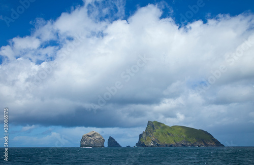 Isla Stac Lee, Stac an Armin y Boreray. Colonia de alcatraz. Archipielago St. Kilda. Outer Hebrides. Scotland, UK photo