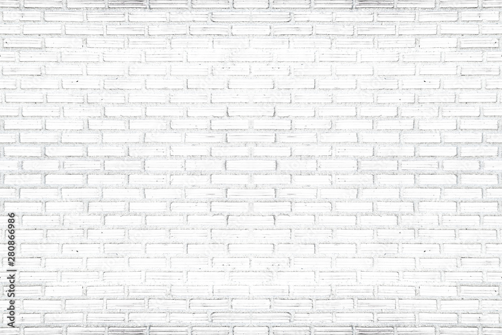 White brick wall texture for background or wallpaper. Abstract interior decoration vintage style. White brick wall texture for background or wallpaper. Abstract interior decoration vintage style.