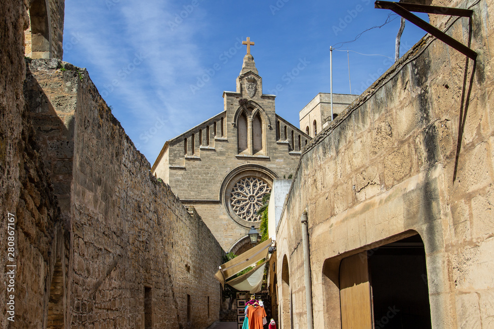 Kirche Sant Jaume in Alcudia auf Mallorca