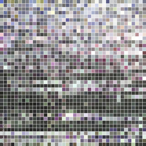 abstract vector square pixel mosaic background