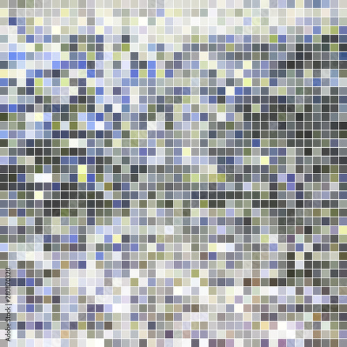 abstract vector square pixel mosaic background