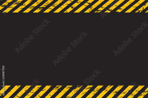 Empty background alarm with police line.