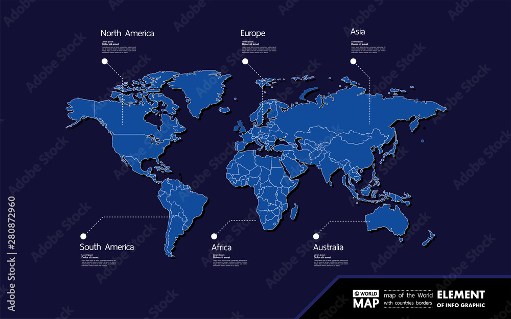 Grand world map graphic element vector illustration. Grand world map graphic element vector illustration.