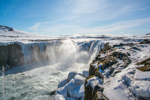 Dettifoss waterfall, Iceland photo