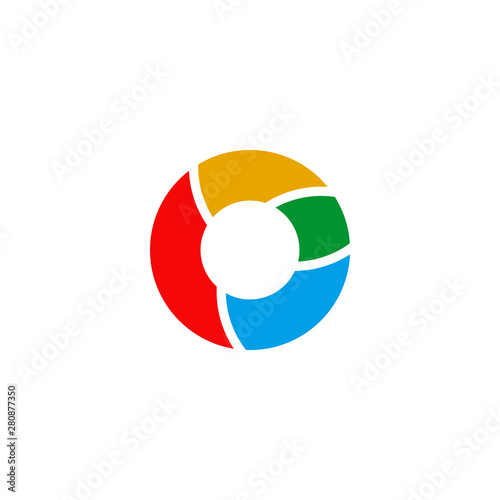 Rainbow logo design vector template Free Download Rainbow logo design vector template - GFXLoad