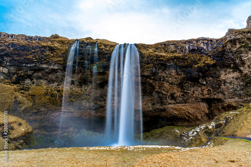 Seljalandsfoss waterfall  Iceland