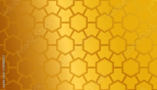 Golden Creative Multicolored Blurred Background. Elegant Background With Polygonal Line. Triangular Style. Vector Illustration. Modern Design For You Business, Project
