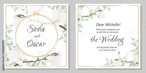 set of business cards