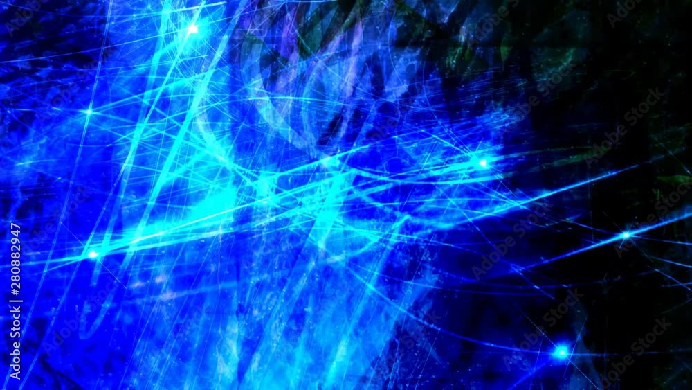 Gorgeous Digital Blue Glowing Fiber Optic Data Cables in Outer Space - 4K Seamless Loop Motion Background Animation Gorgeous Digital Blue Glowing Fiber Optic Data Cables in Outer Space - 4K Seamless Loop Motion Background Animation