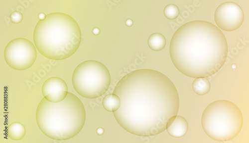 Blurred decorative design with bubbles. For elegant pattern cover book. Vector illustration.