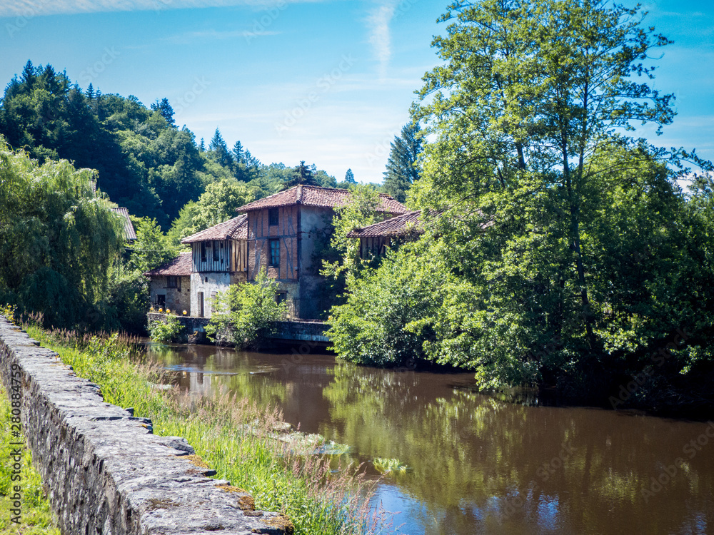 Obraz premium Medieval houses