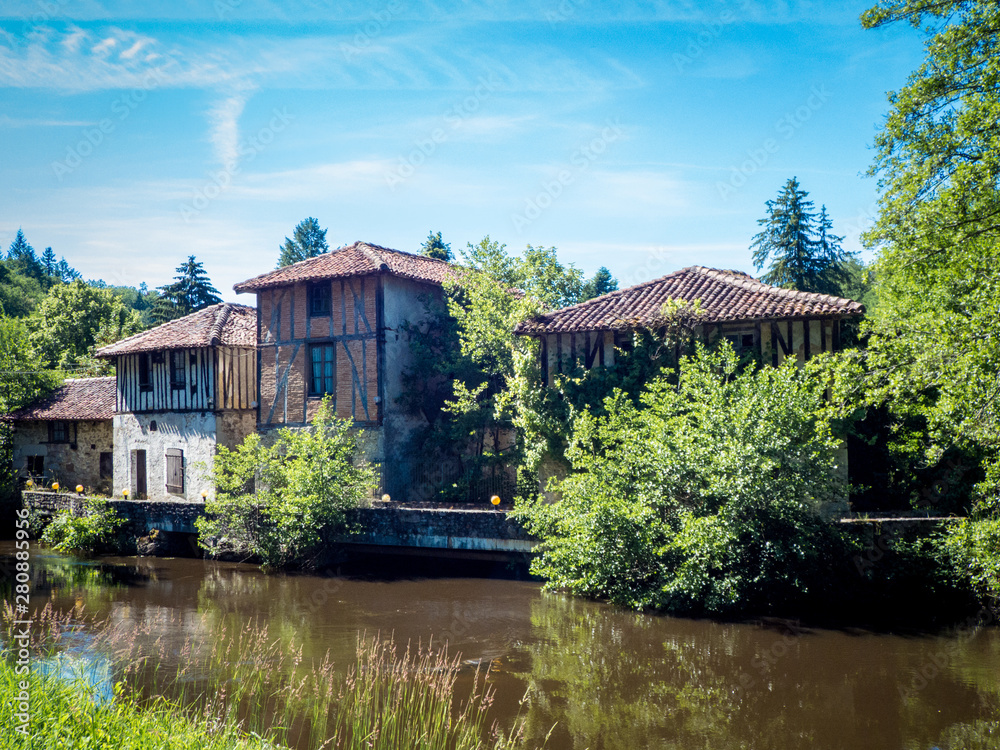 Obraz premium Medieval houses