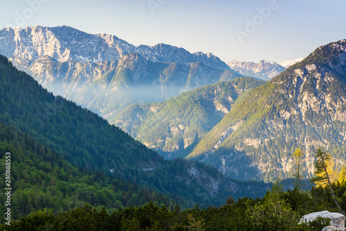 Mountains in Triglav national park, Slovenia