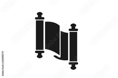 old letter icon, king letter icon vector