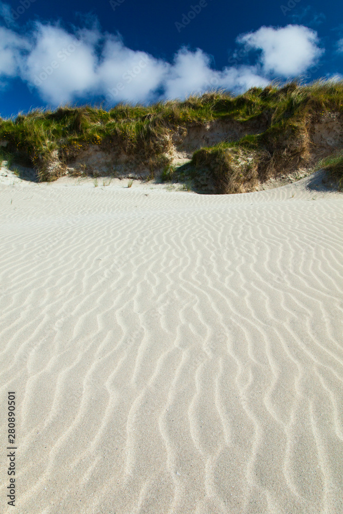 Dunas (Dunes). Tràigh Uuige - Androil Beach. Lewis island. Outer Hebrides. Scotland, UK
