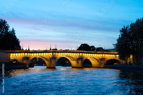 Pont des Arts, Paryż, Francja