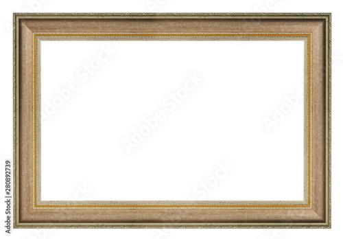 Vintage golden frame